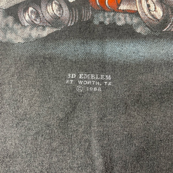 Vintage 1988 3d Emblem Truckers Only Short Hauler Shirt Rare! - Picture 2 of 9